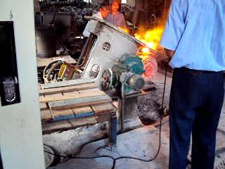 Requirements of cooling water for each part of induction furnace