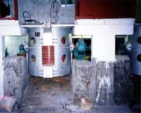 Application of induction furnace