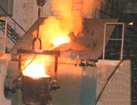 Characteristics of induction melting furnace