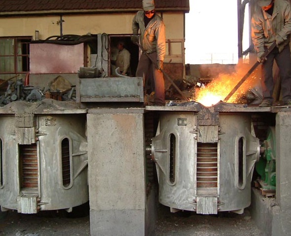 induction melting furnace